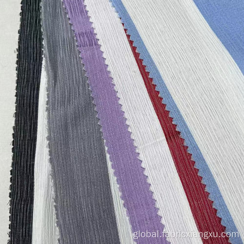 Striped Cotton Fabric polyester Plaid shirt check Fabric Manufactory